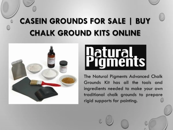 Casein Grounds For Sale | Buy Chalk Ground Kits | Natural Pigments