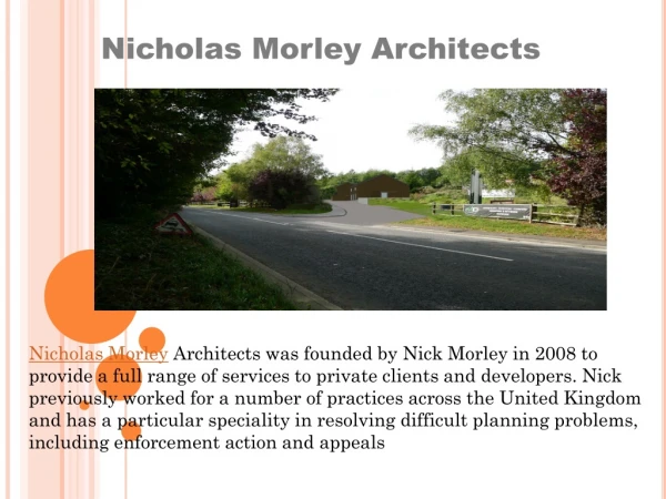 Nicholas Morley Architects