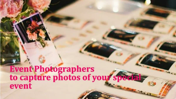 Things Dallas Event Photographers Should Keep In Their Mind