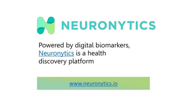 Check your health -www.neuronytics.io