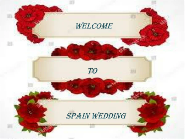 spain weddings