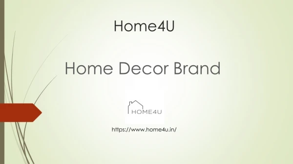 Home Decor Online Shopping Online in India