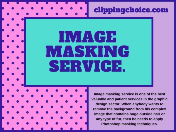 Image masking service
