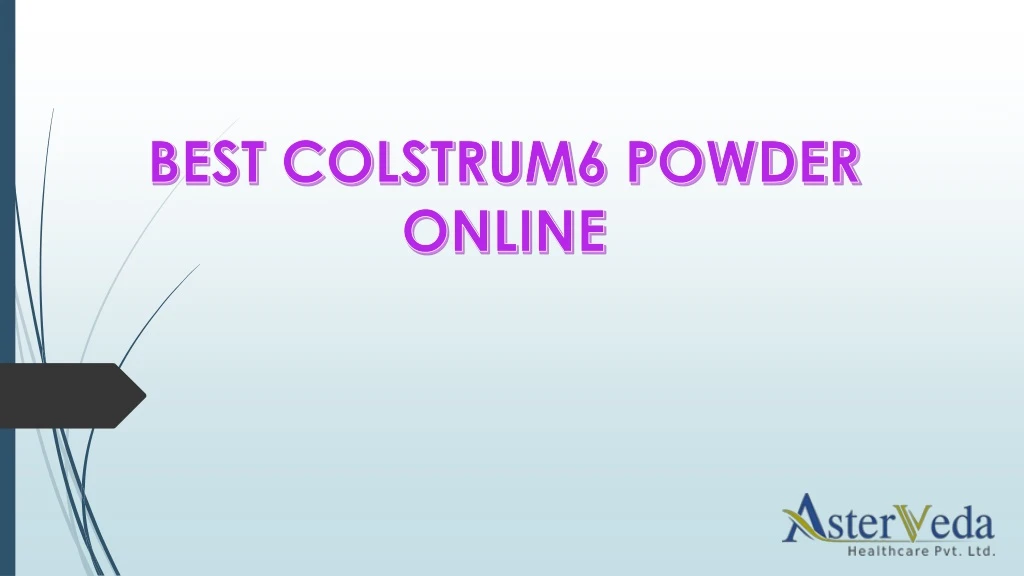best colstrum6 powder online