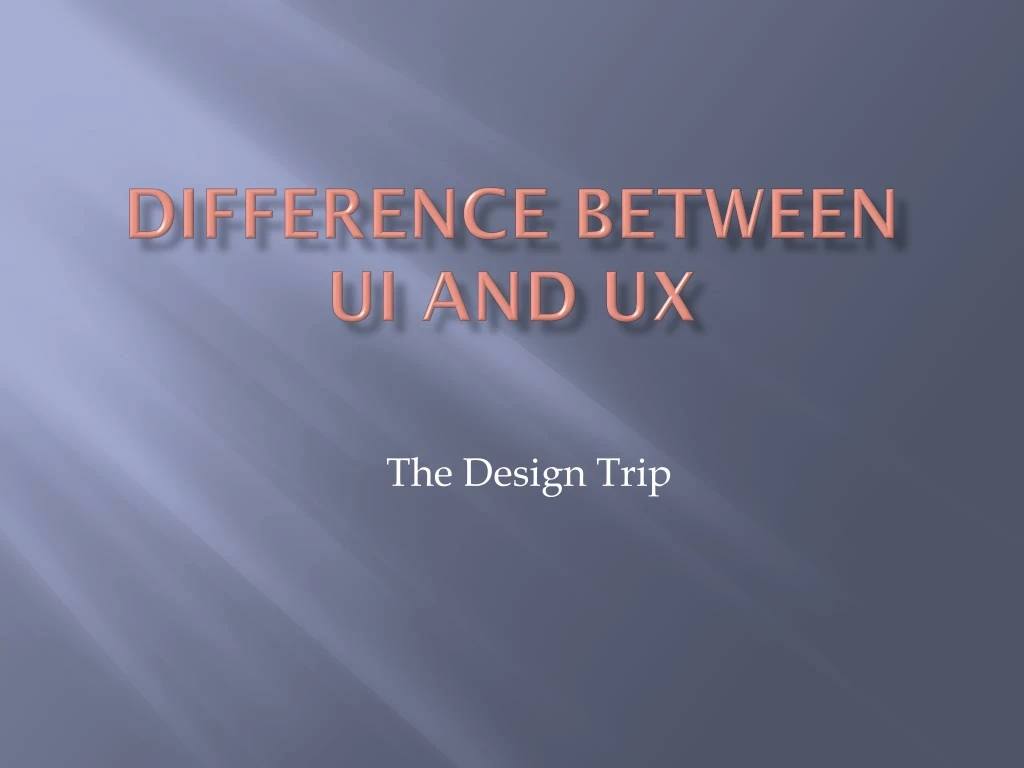 difference between ui and ux