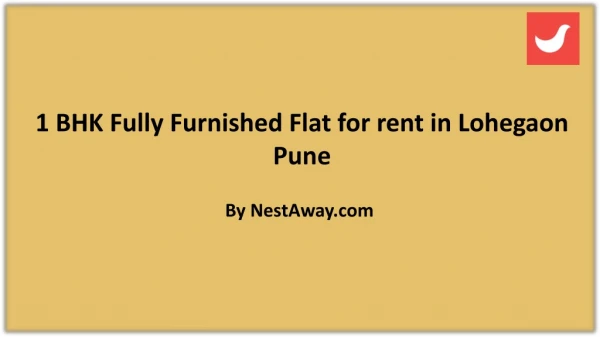 1 BHK Fully Furnished Flat for rent in Lohegaon for ?17120, Pune