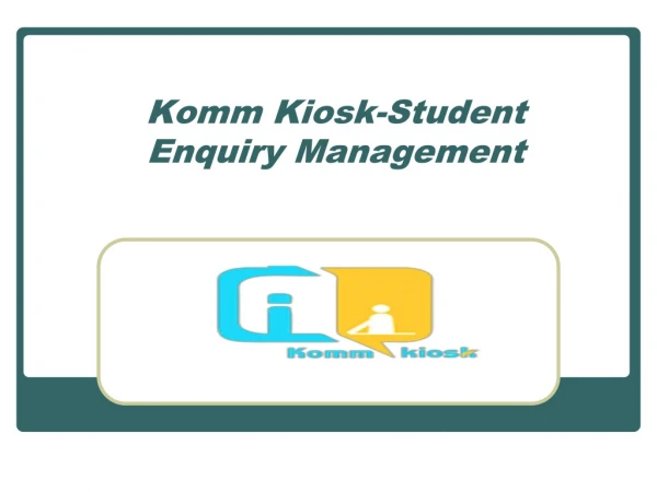Student Enquiry Management