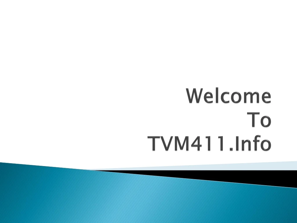 welcome to tvm411 info
