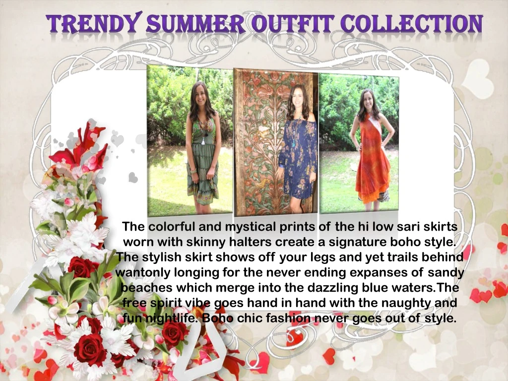 trendy summer outfit collection
