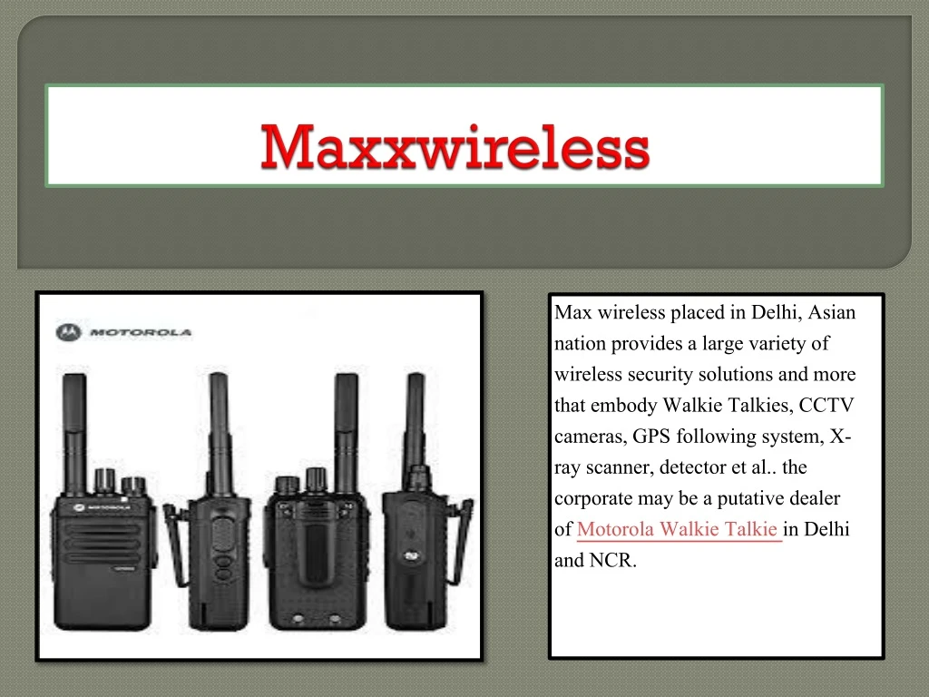 maxxwireless