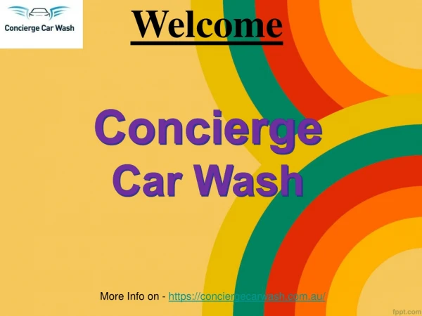 Car Wash Online Booking - Concierge Car Wash