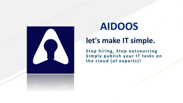 AIDOOS-SME Platform/Get Best Software Maintenance Services