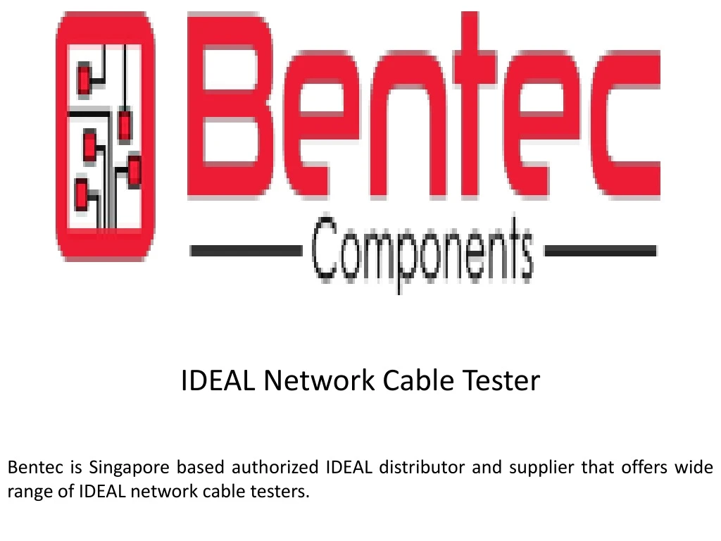 ideal network cable tester