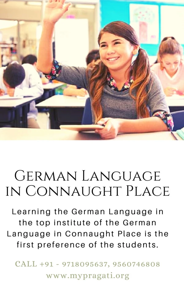 Learn German Language in Connaught Place