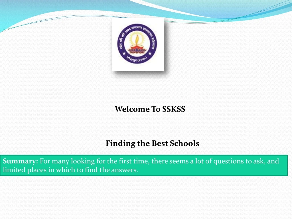 welcome to sskss