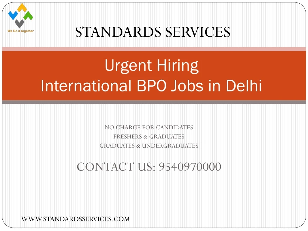 urgent hiring international bpo jobs in delhi