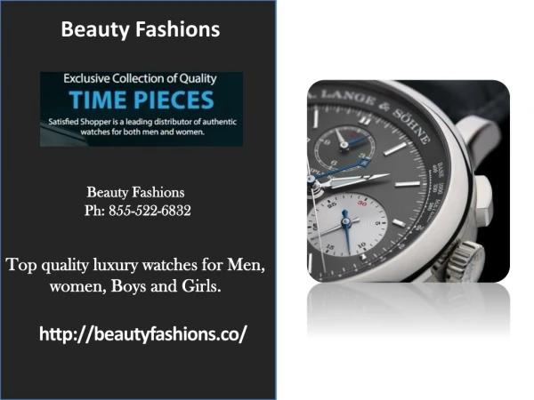 BeautyFashions Gents Wrist Watch Brands