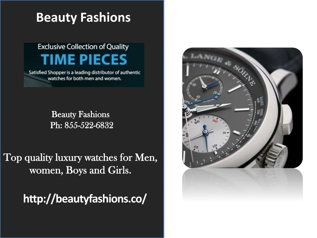 PPT - BeautyFashions Gents Wrist Watch Brands PowerPoint Presentation ...