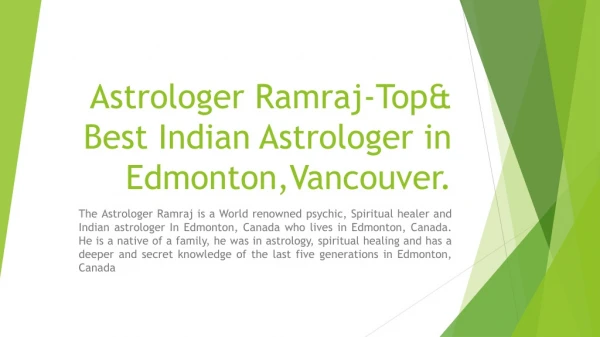 Astrologer in edmonton