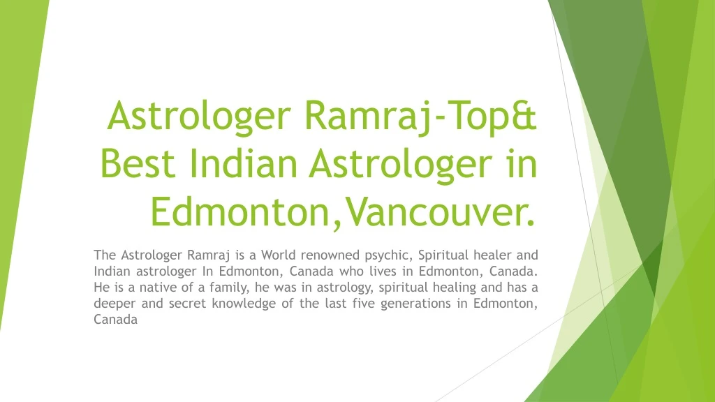 astrologer ramraj top best indian astrologer in edmonton vancouver