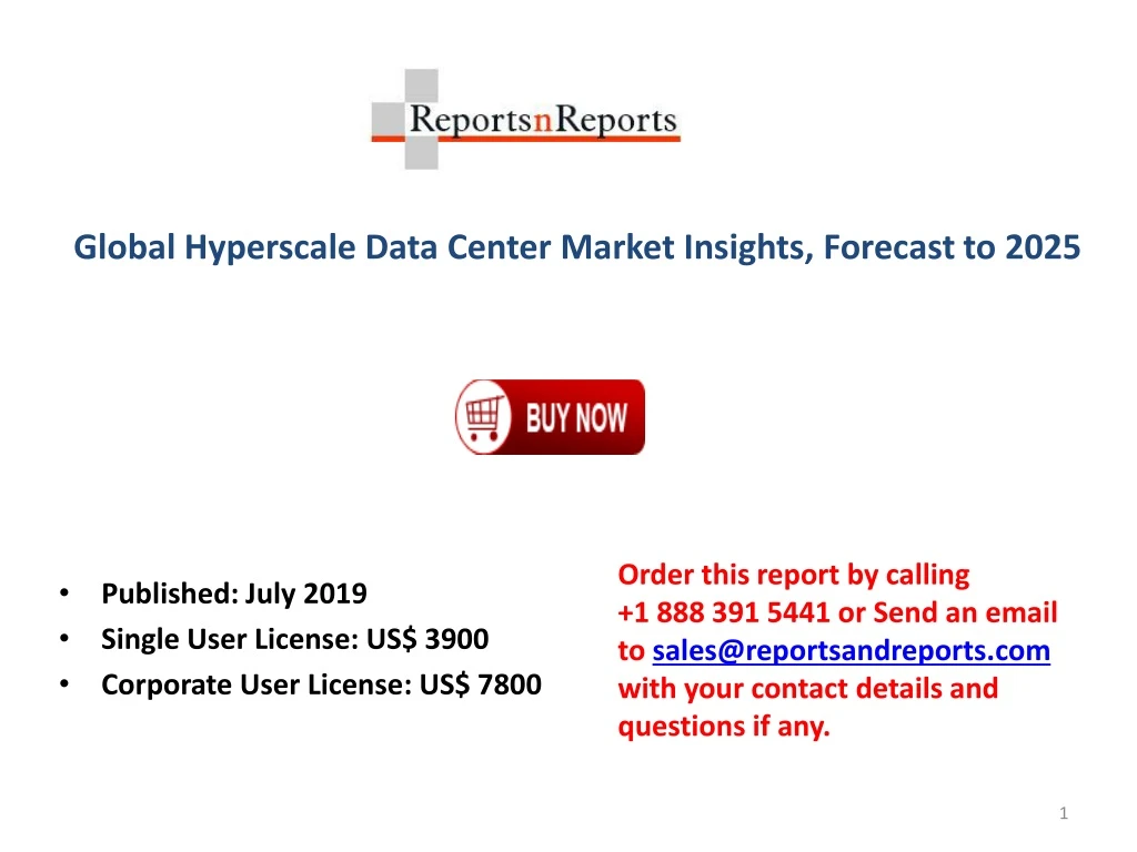 global hyperscale data center market insights