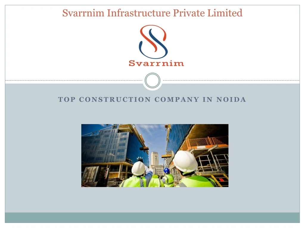 svarrnim infrastructure private limited