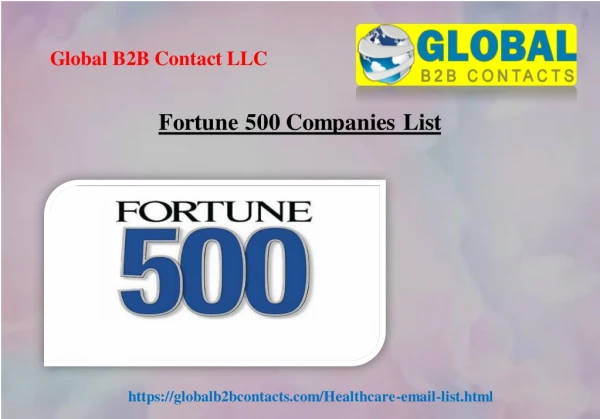 Fortune 500 Companies List