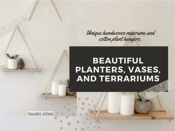 Create Sensational Planters | TrajektHome