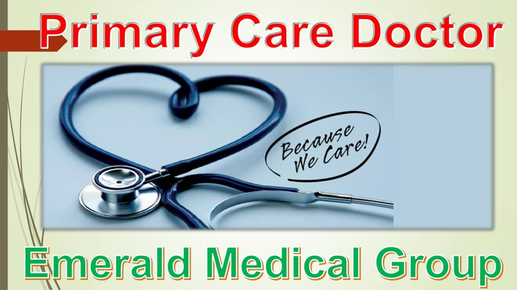 primary care doctor