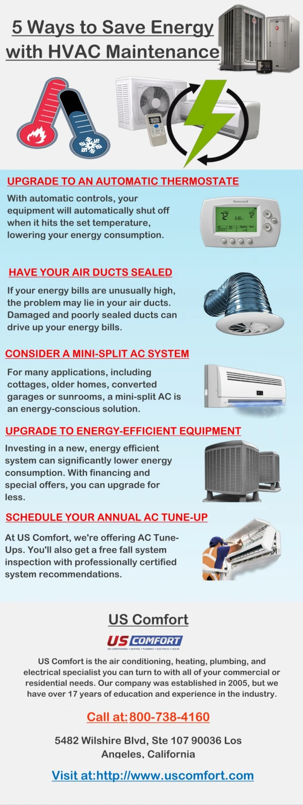 5 Ways to Save Energy with HVAC Maintenance