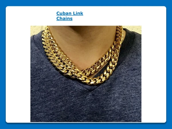 Hip Pop Cuban Link Chains