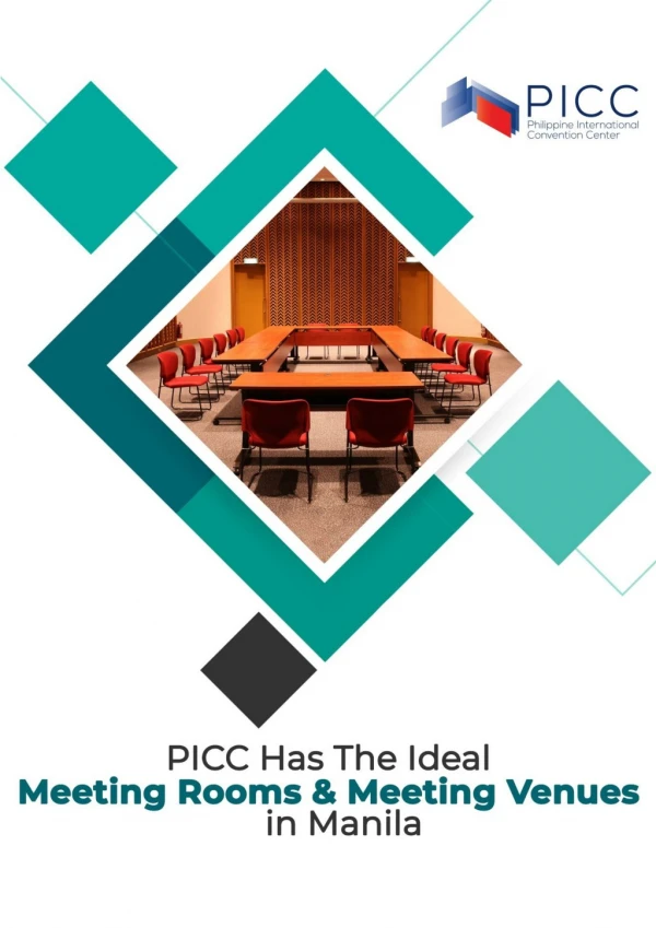 PICC Meeting Rooms and Meeting Venues