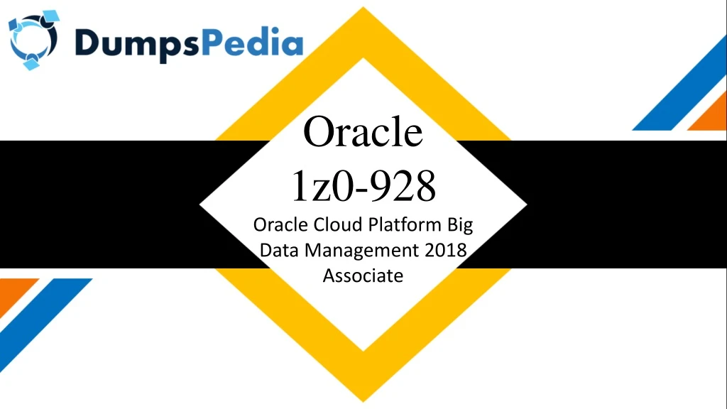 oracle 1z0 928 oracle cloud platform big data