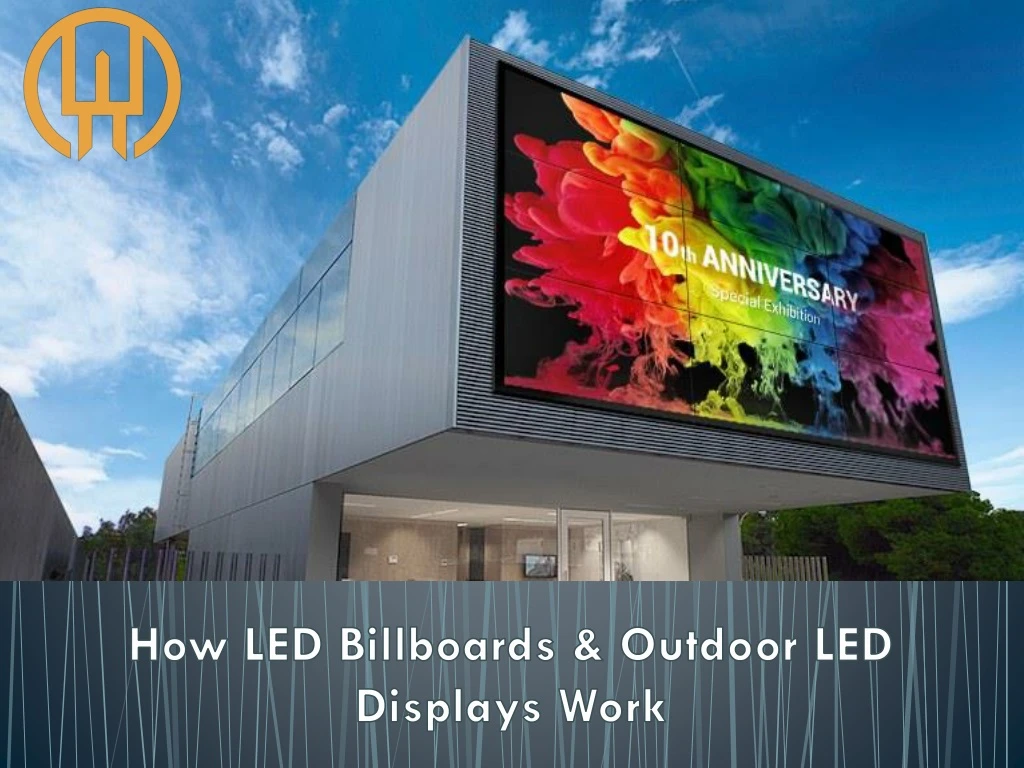 how led billboards outdoor led displays work