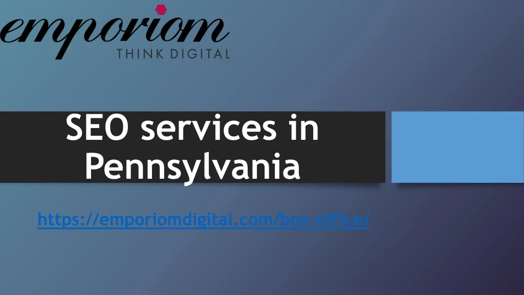 seo services in pennsylvania