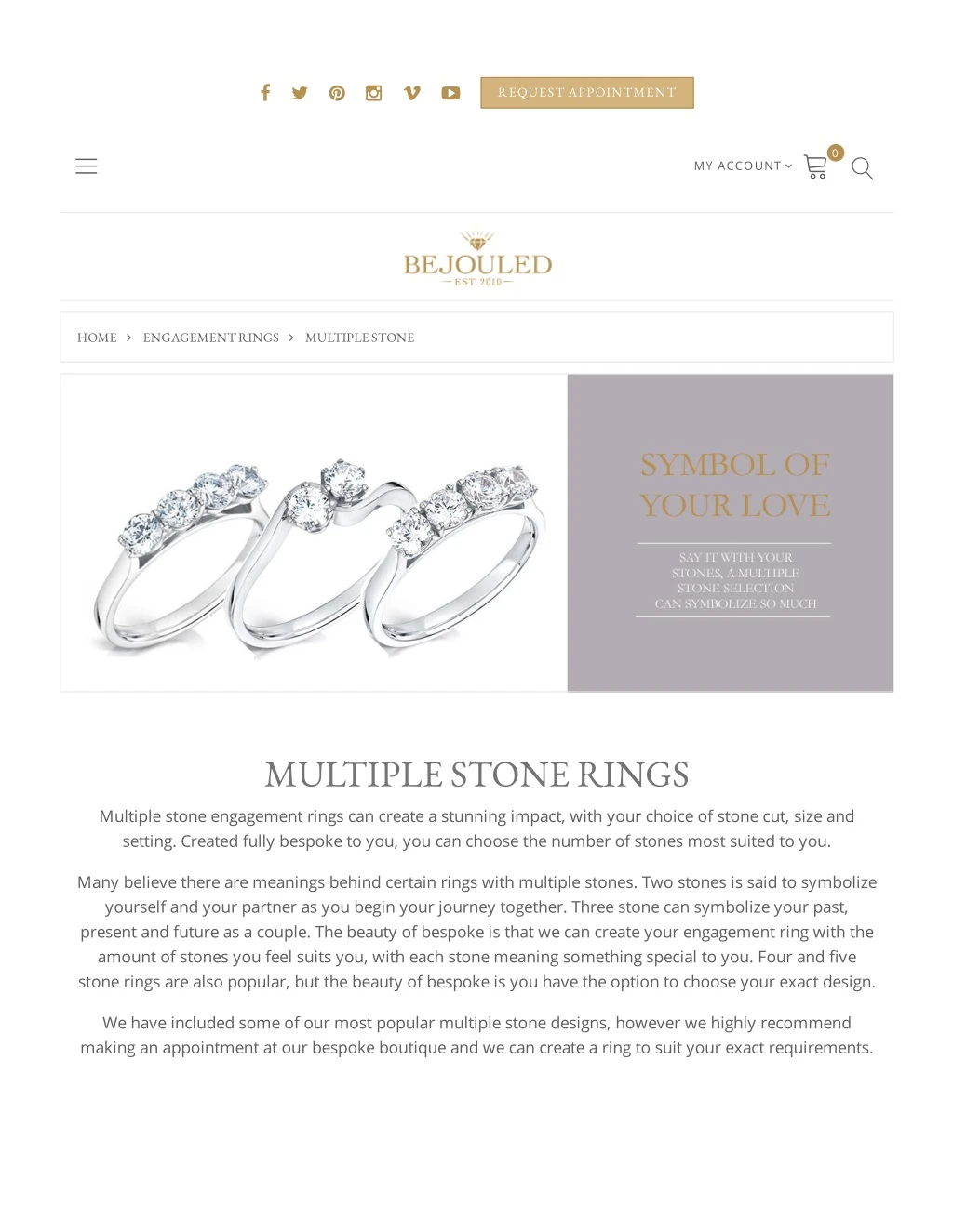 PPT - Multiple Stone Engagement Rings Glasgow | Bejouled PowerPoint ...