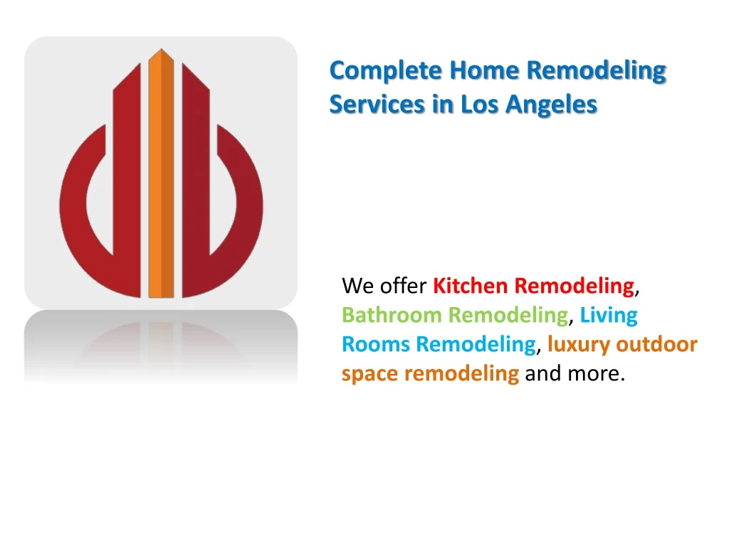 complete home remodeling services in los angeles