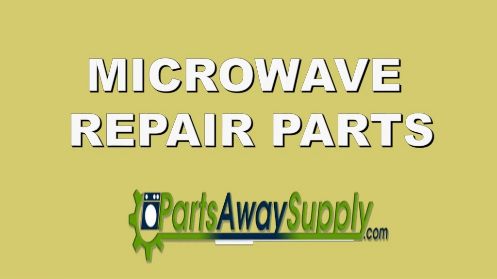 microwave repair parts