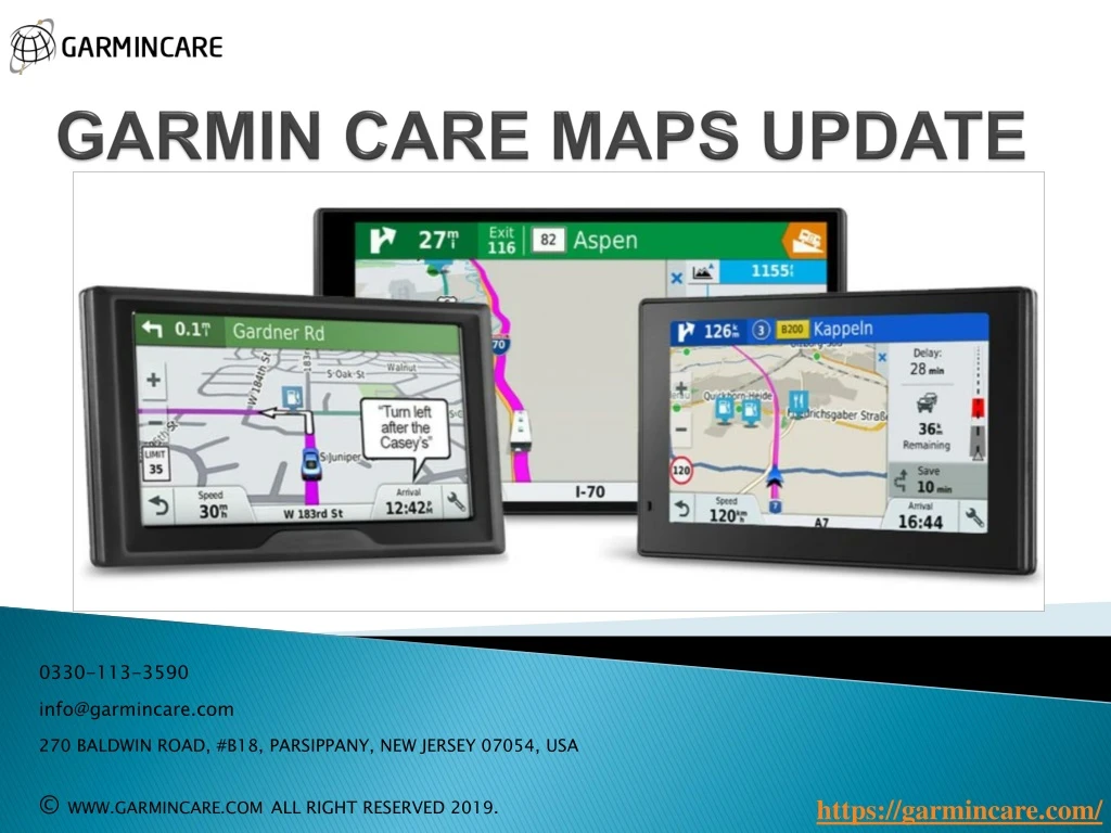 garmin care maps update