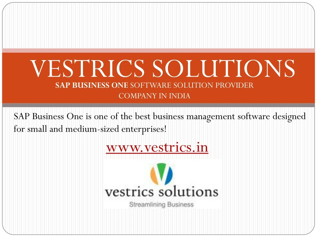 vestrics solutions