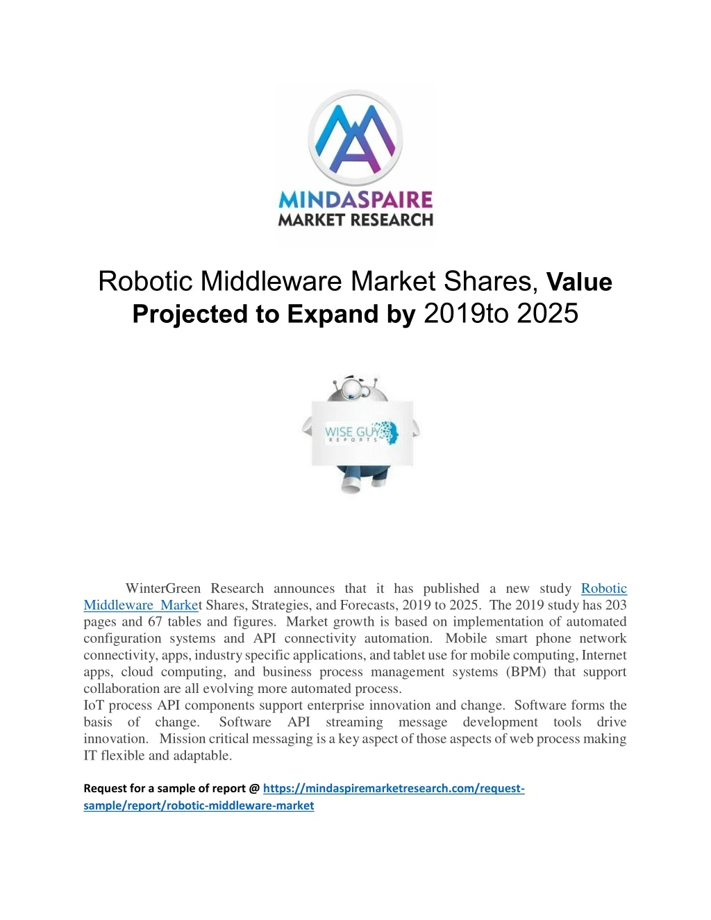robotic middleware market shares value projected