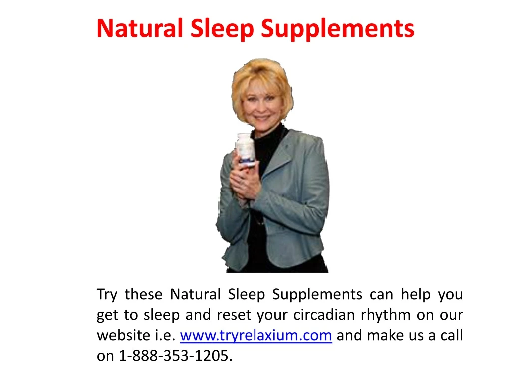 natural sleep supplements