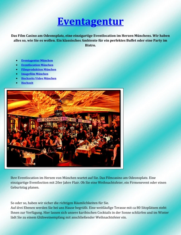 eventagentur