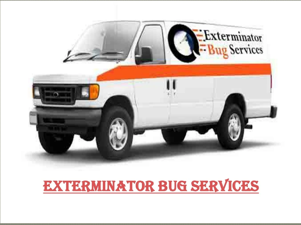 exterminator bug services