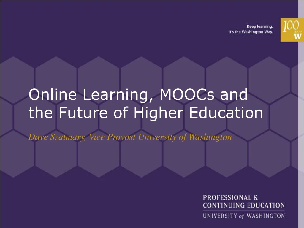 online learning moocs and the future of higher