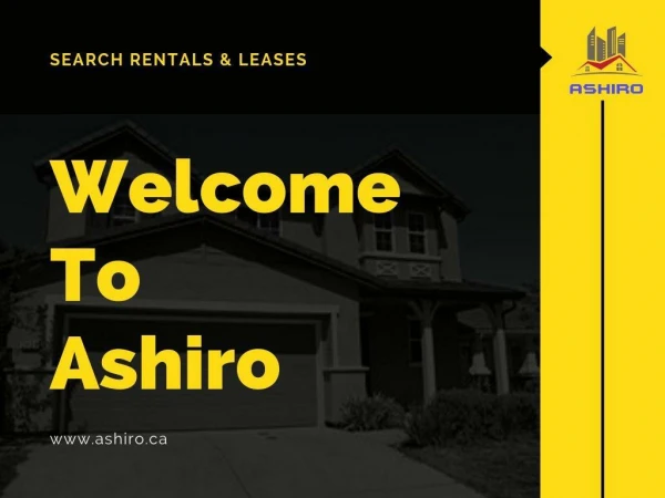 Rental Property Management Toronto | Ashiro