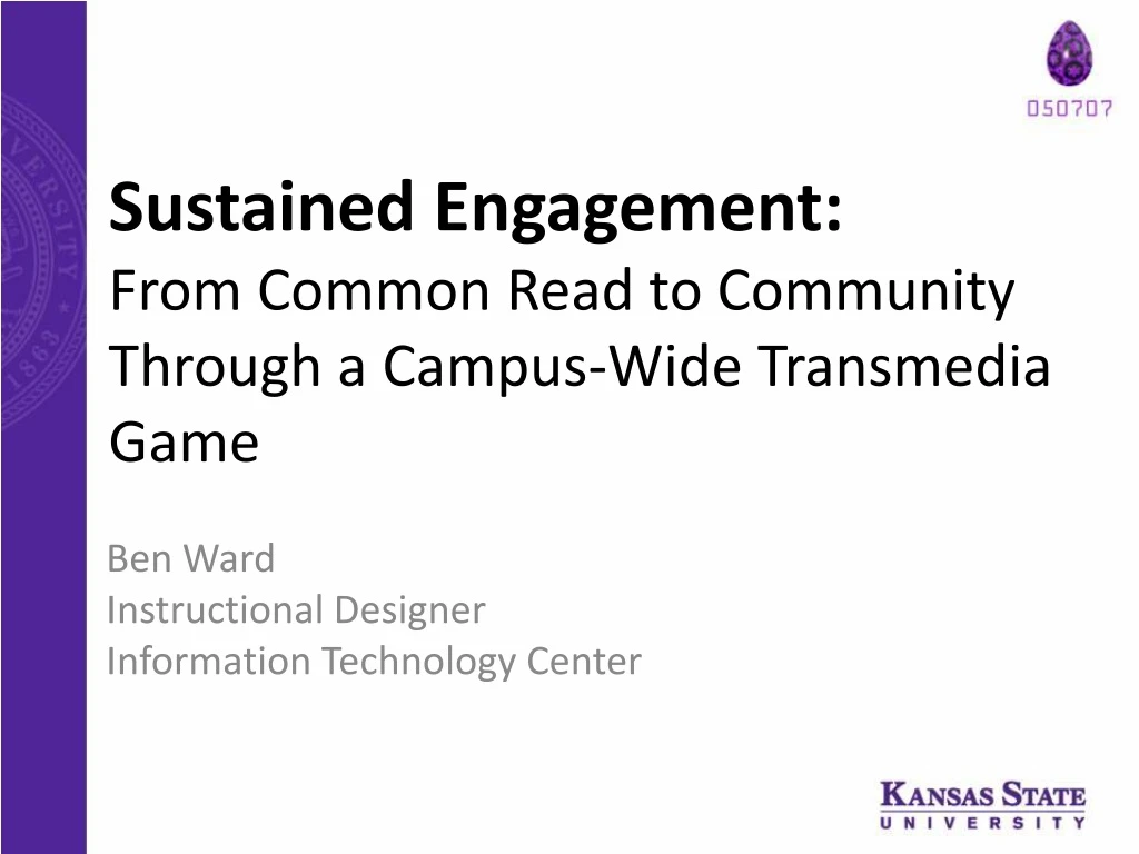 sustained engagement from common read