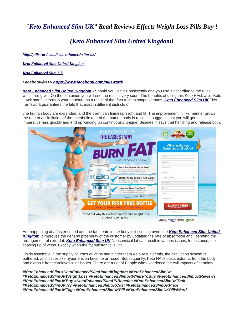keto enhanced slim uk read reviews effects weight