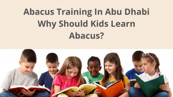 Best Abacus learning centres in UAE