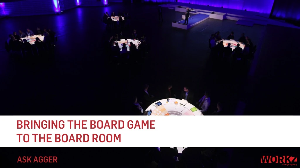 bringing the board game to the board room